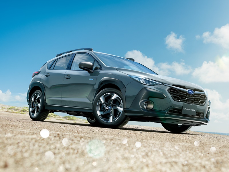 2024_0703 crosstrekフロントスタイル_砂浜