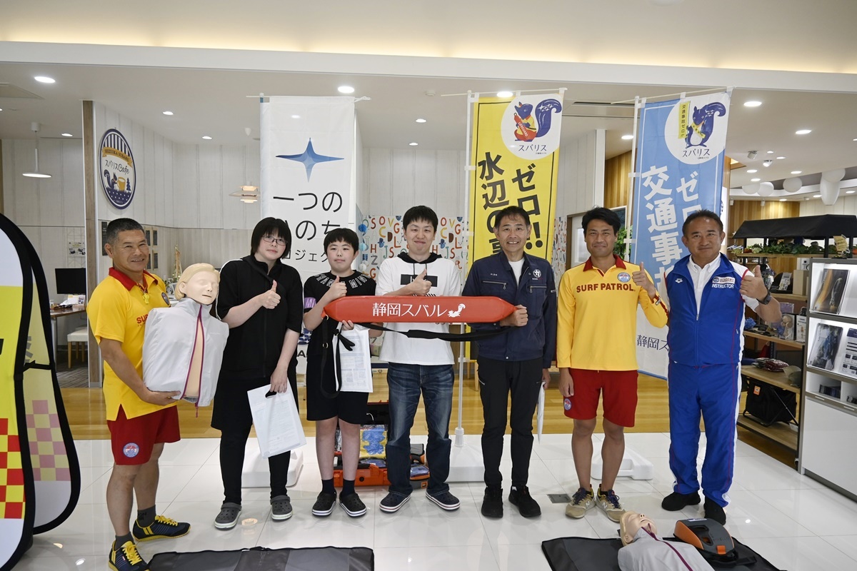 AED救命講習会in浜松有玉店&CS浜松店、浜松入野店【一つのいのちプロジェクト】