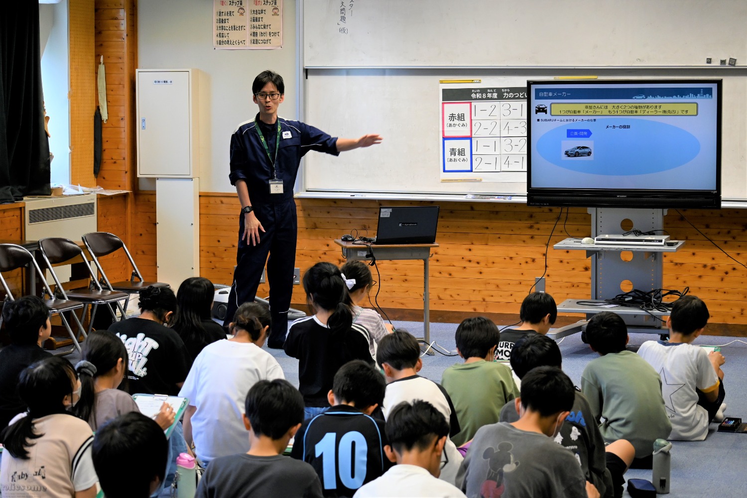 静岡市立井宮北小学校にて出張授業を行いました